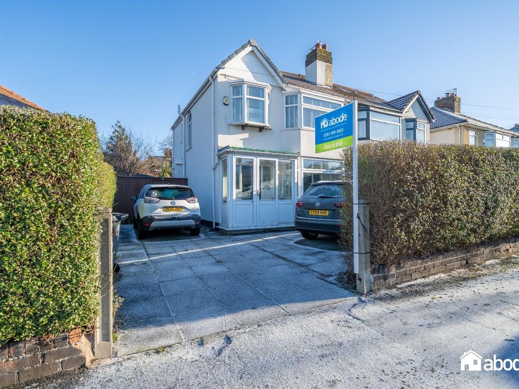 3 bed semidetached house for sale in Kirkstone Road South, Litherland, Liverpool L21, £215,000