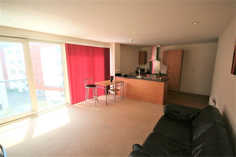 1 bed flat to rent in Meridian Tower, Maritime Quarter, Swansea SA1