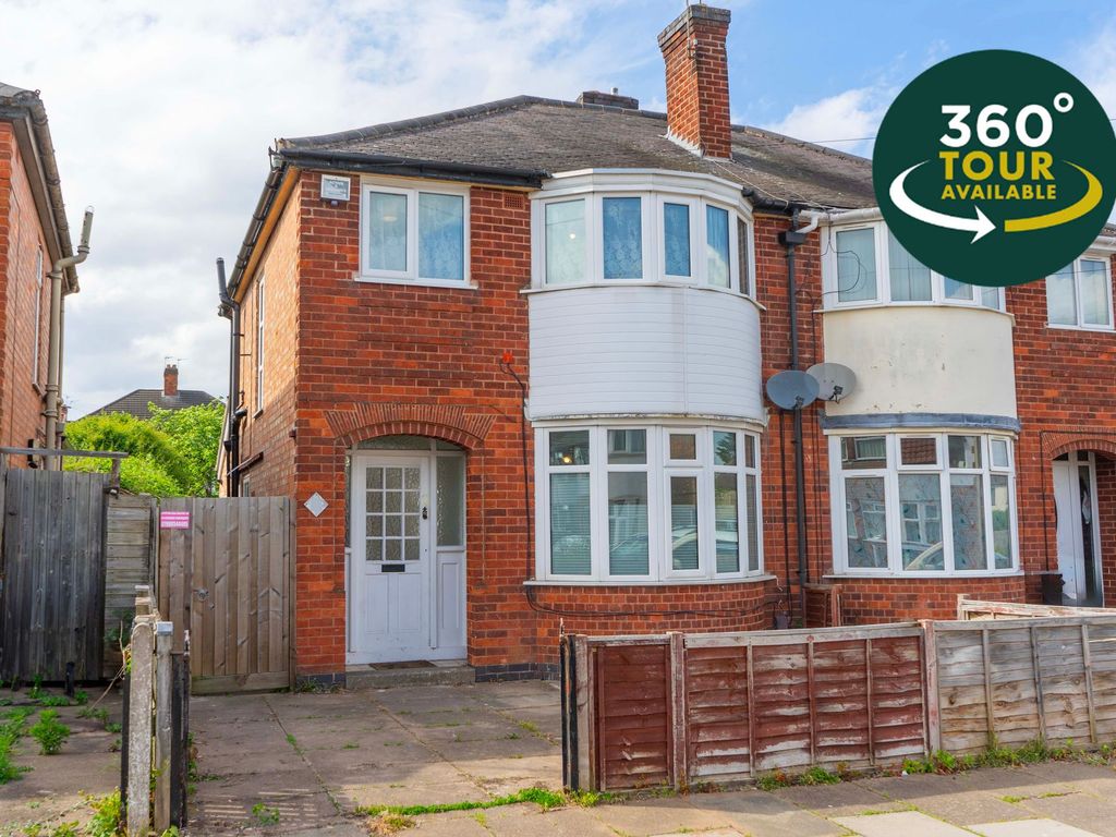 3 bed semidetached house to rent in Bretby Road, Aylestone, Leicester