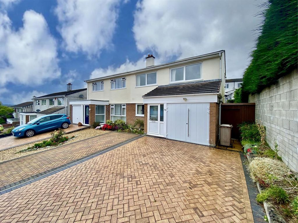 3 bed semidetached house for sale in Torridge Road, Plympton, Plymouth