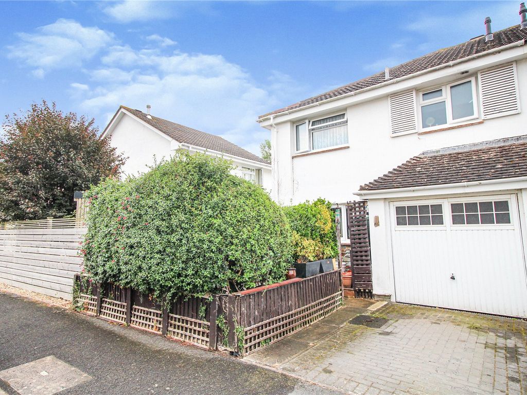 3 bed semidetached house for sale in Velator Drive, Velator, Braunton