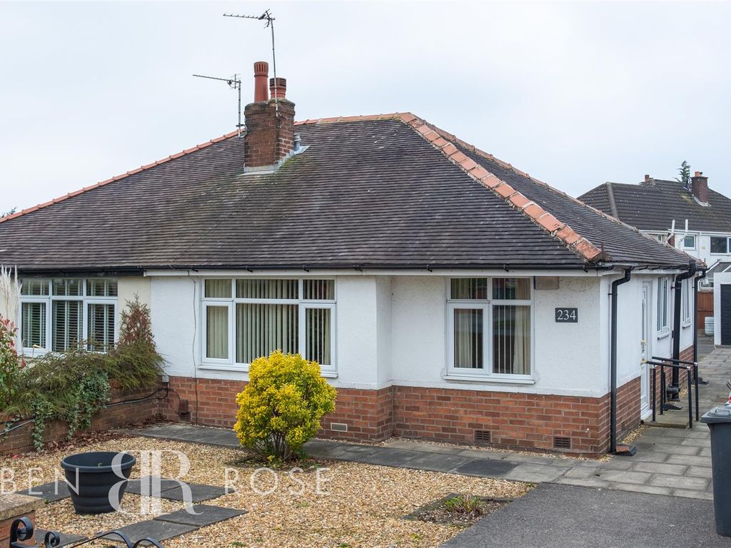 2 bed semidetached bungalow for sale in Watling Street Road, Fulwood