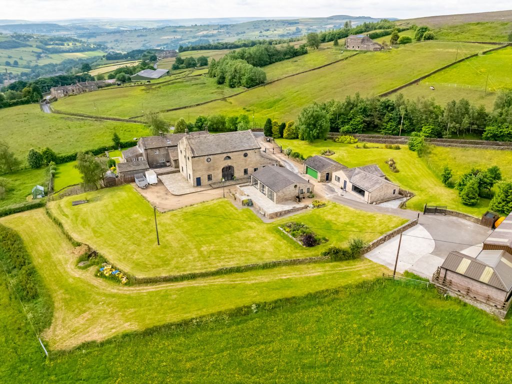 6 bed detached house for sale in High House Lane, Midgley