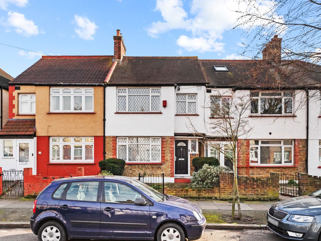 3 bed terraced house for sale in Sherwood Park Road, Mitcham CR4, £