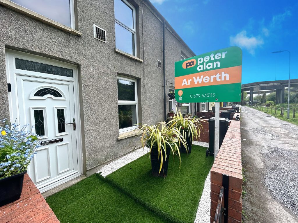 3 bed terraced house for sale in Canal Side, Aberdulais, Neath SA10, £