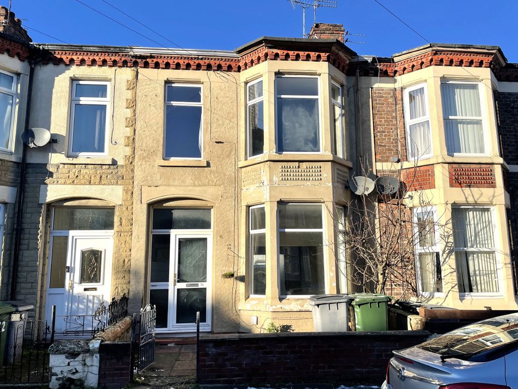 3 bed terraced house for sale in Buchanan Road, Wallasey CH44, £30,000