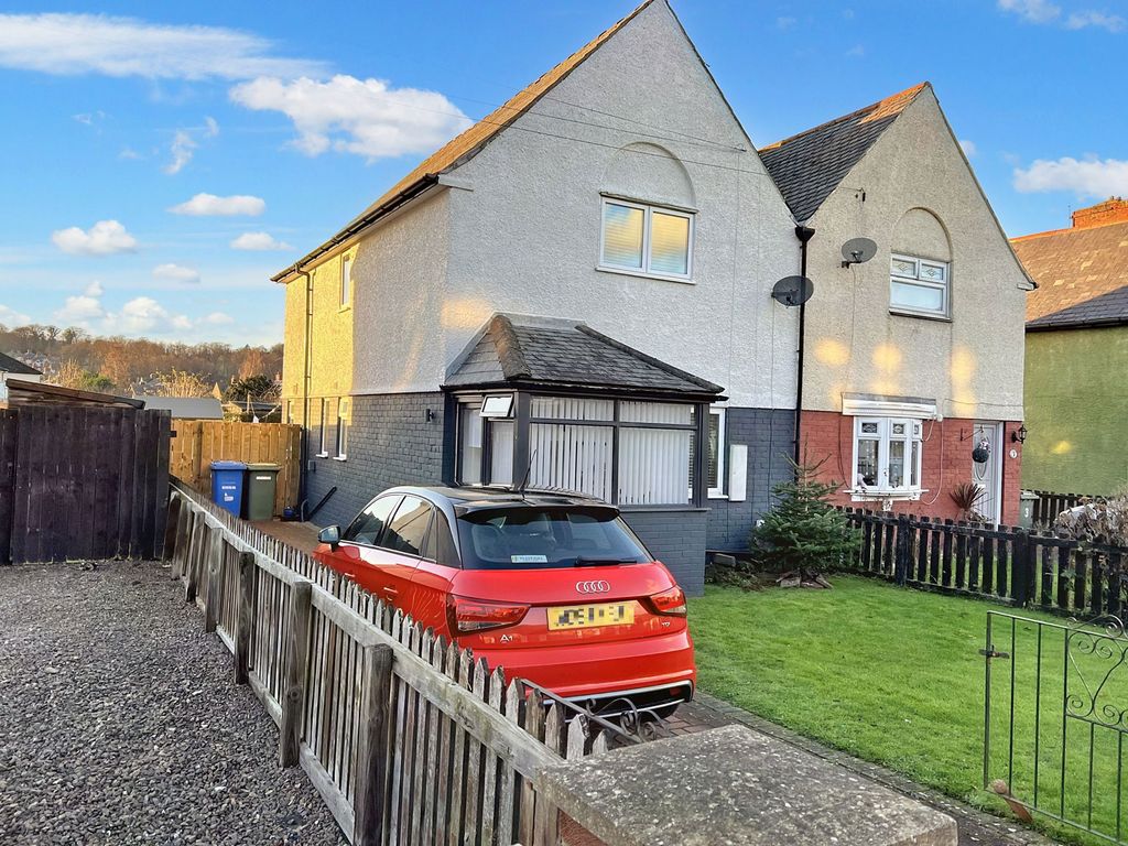 3 bed semidetached house for sale in Victoria Crescent, Alnwick NE66