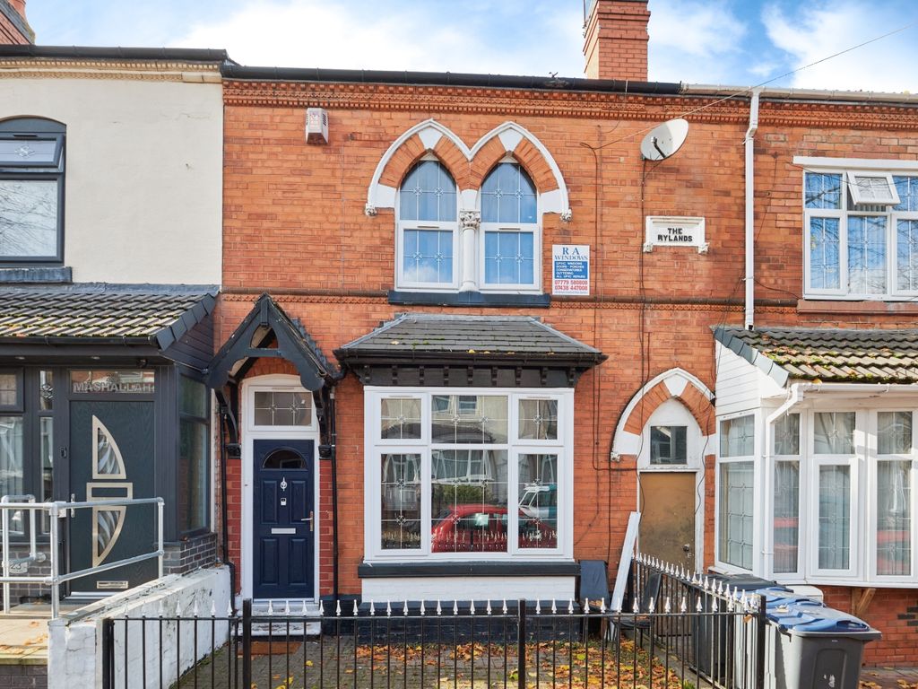 3 bed terraced house for sale in Gladys Road, Birmingham, West Midlands