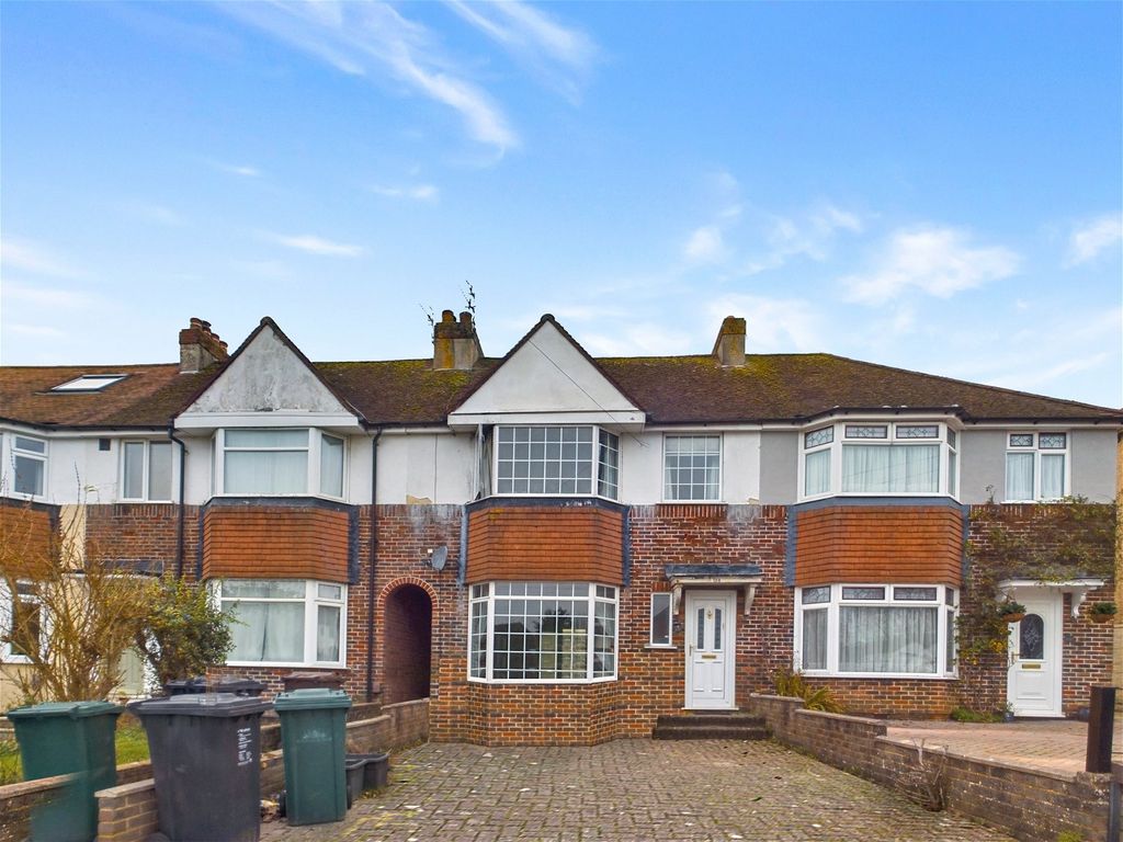 3 bed terraced house for sale in Elm Drive, Hove BN3, £450,000 Zoopla