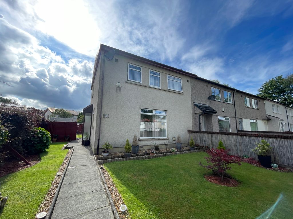 3 bed end terrace house for sale in Ryehill Road, Glasgow G21, £119,000