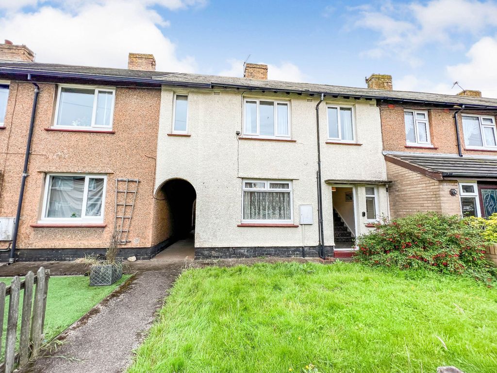 3 bed terraced house for sale in Ivy Street, Amble, Morpeth NE65, £