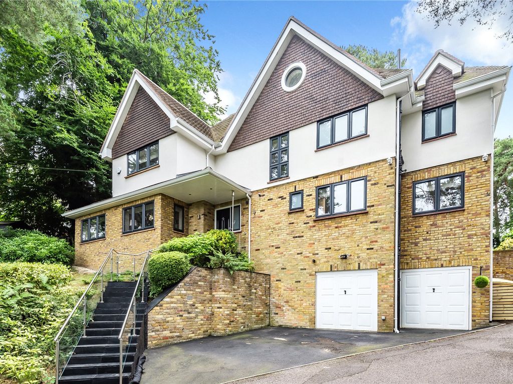 5 bed detached house for sale in Branksome Park Road, Camberley, Surrey