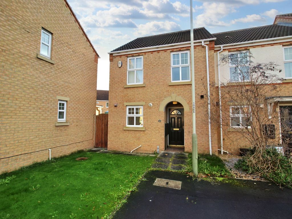 3 bed end terrace house for sale in Grangemoor Close, Darlington DL1