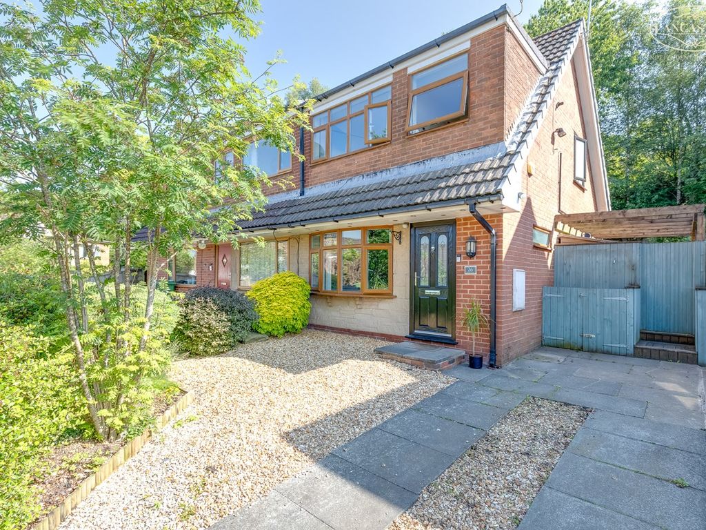 3 bed semidetached house for sale in Mendip Close, Horwich, Bolton BL6