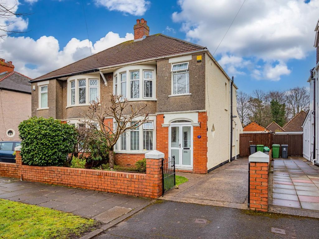 3 bed semidetached house for sale in St. Anthony Road, Heath, Cardiff