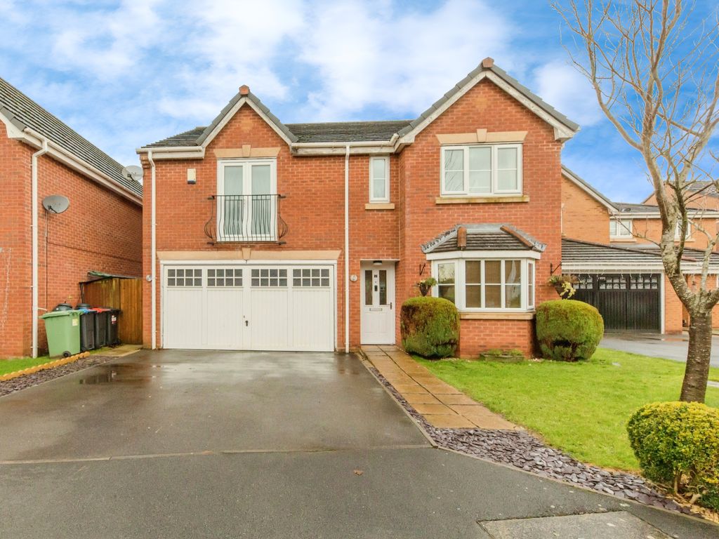 4 bed detached house for sale in Sandy Way, Winsford, Cheshire CW7, £