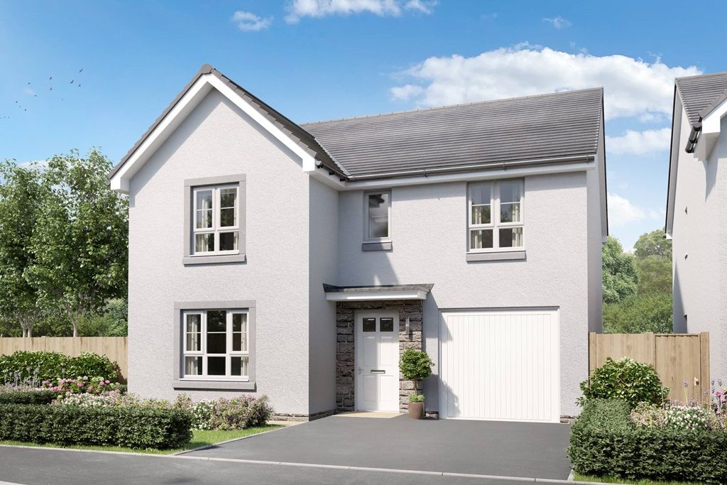 New home, 5 bed detached house for sale in "Ballathie" at Whitehills