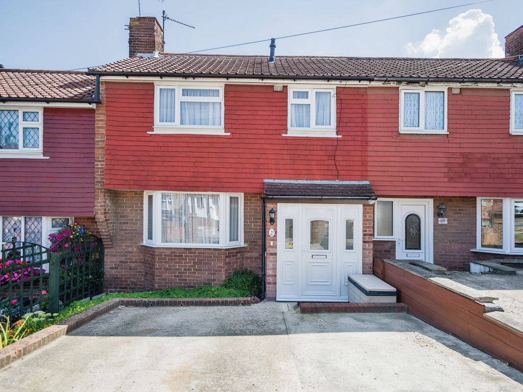 3 bed terraced house for sale in Copperfield Road, Rochester ME1, £