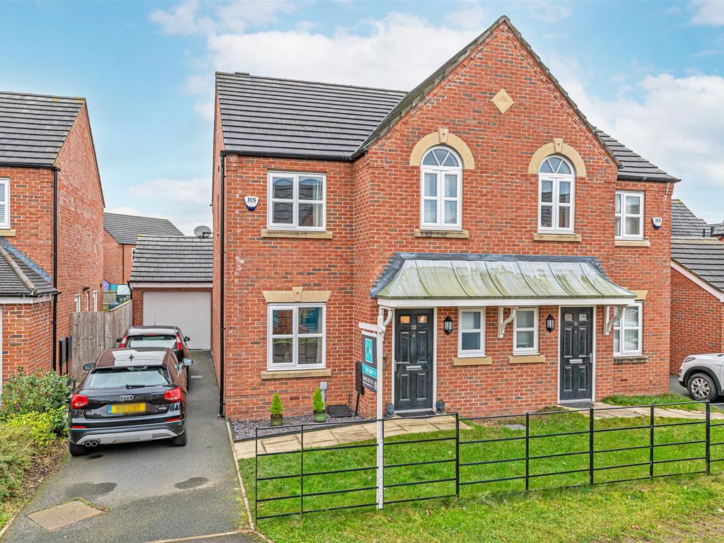 3 bed semidetached house for sale in Edgewater Place, Latchford