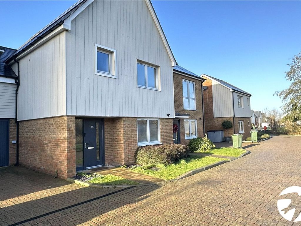 4 bed terraced house for sale in Castleridge Drive, Greenhithe, Kent