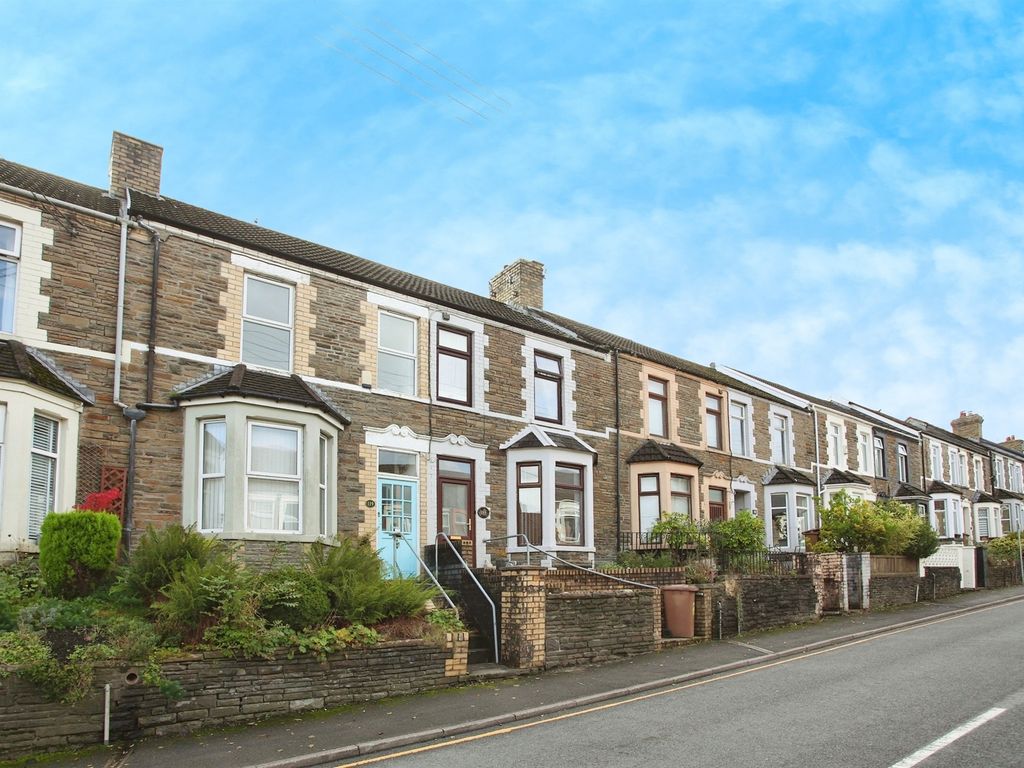 3 bed terraced house for sale in Van Road, Caerphilly CF83, £230,000