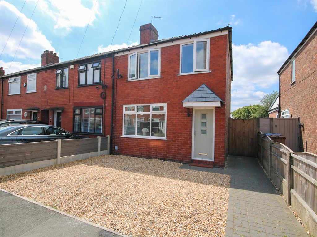 3 bed end terrace house for sale in Lulworth Road, Eccles, Manchester