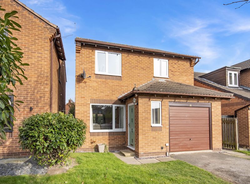 3 bed detached house for sale in Brixworth Way, Retford DN22, £210,000