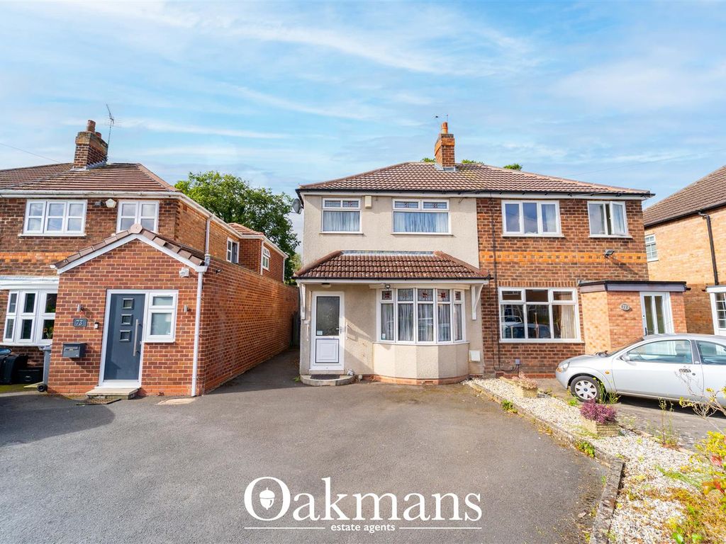 3 bed semidetached house for sale in Chamberlain Crescent, Shirley, Solihull B90, £300,000 Zoopla