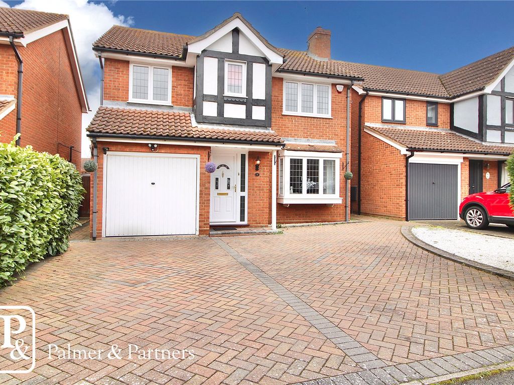 4 bed detached house for sale in Bramble Drive, Purdis Farm, Ipswich