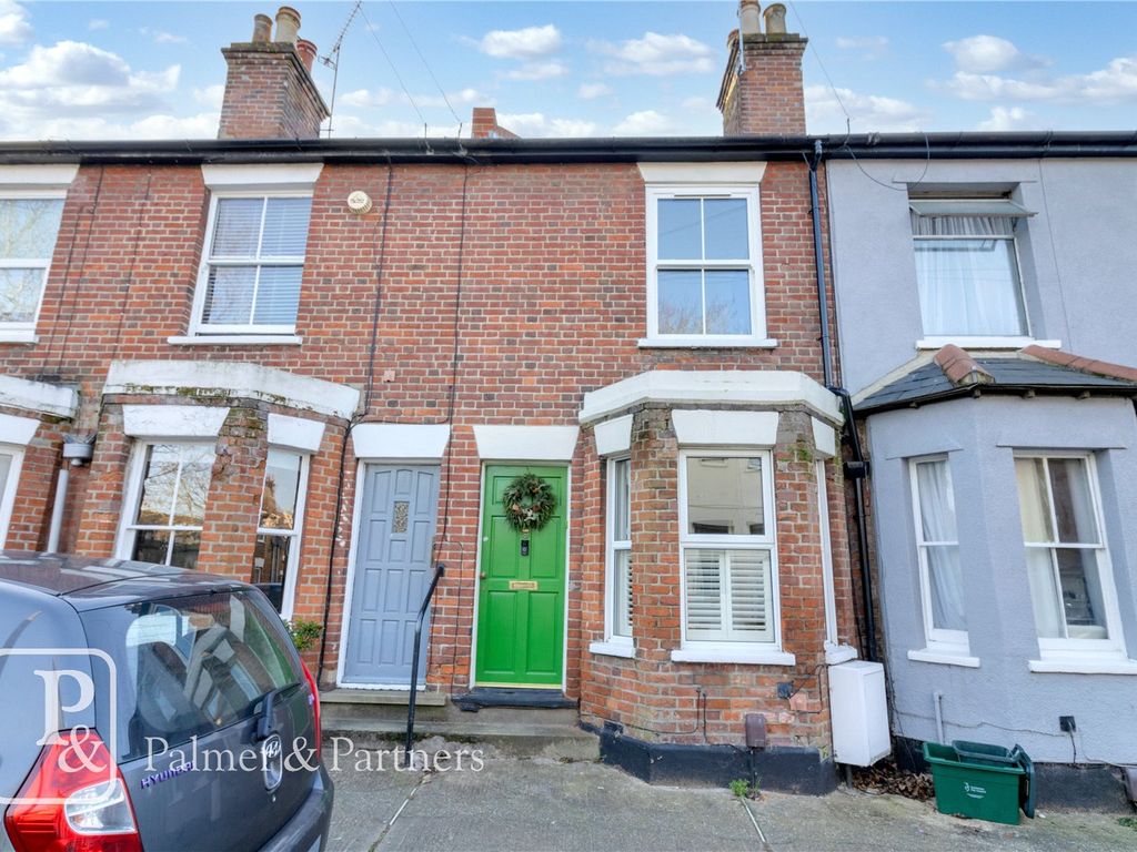 2 bed terraced house for sale in Burlington Road, Colchester, Essex CO3