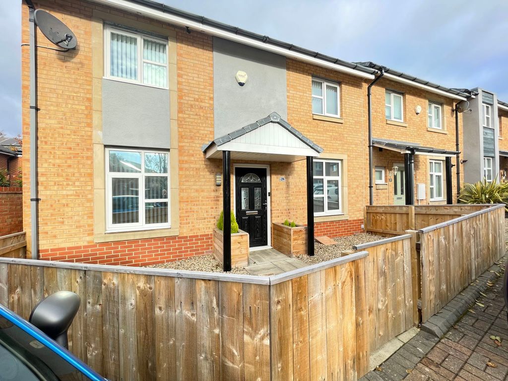 3 bed terraced house for sale in Wisteria Gardens, South Shields NE34, £190,000 Zoopla