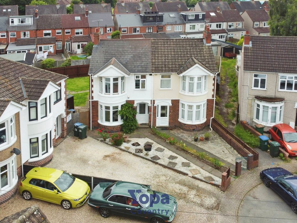 3 bed semidetached house for sale in Hardy Road, Coventry CV6, £