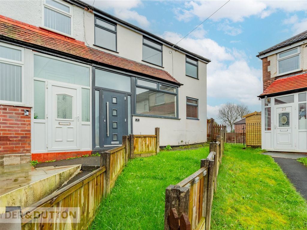 4 bed terraced house for sale in Brindley Avenue, Blackley, Manchester