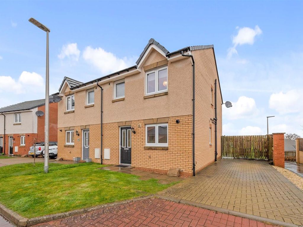 3 bed semidetached house for sale in Kilgannan Drive, Redding, Falkirk