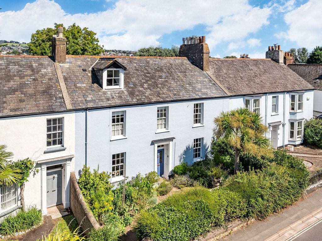 4 bed terraced house for sale in Ringmore Road, Shaldon, Devon TQ14, £