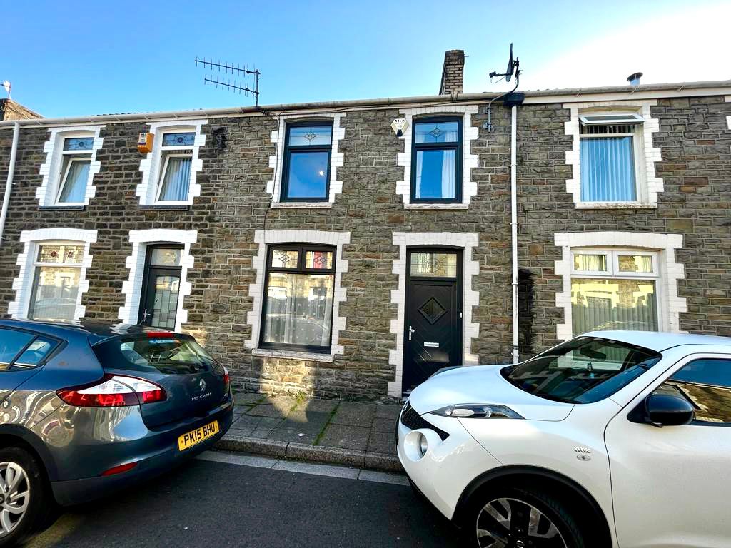 3 bed terraced house for sale in Stuart Street, Merthyr Tydfil CF47, £
