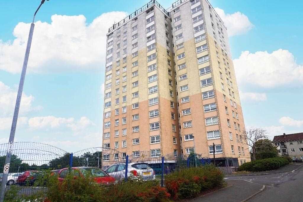 2 bed flat for sale in Dunlop Tower, Telford Road, East Kilbride G75, £