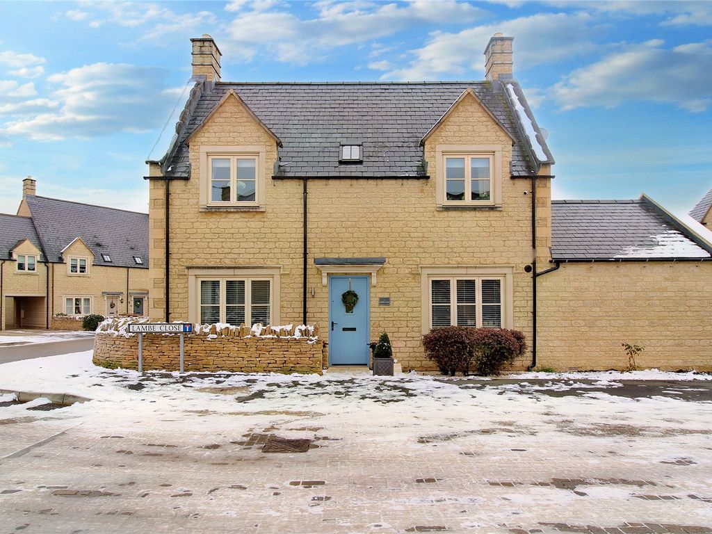 4 bed linkdetached house for sale in Lambe Close, Fairford GL7 Zoopla