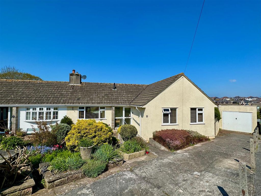 3 bed semidetached bungalow for sale in Mount Batten Close, Plymstock