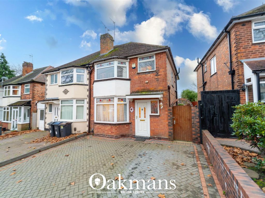 3 bed semidetached house for sale in Broughton Crescent, Longbridge, Northfield, Birmingham B31