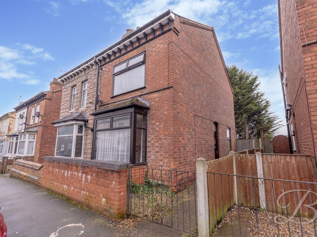 2 bed semidetached house for sale in Broxtowe Drive, Mansfield NG18, £