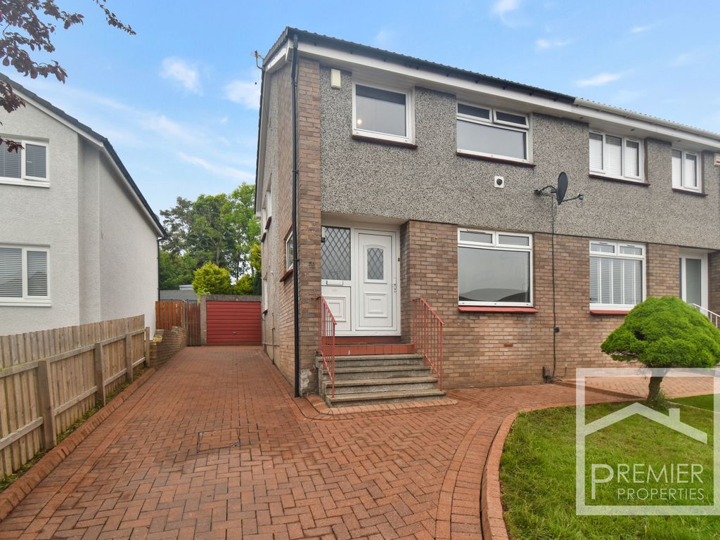3 bed semidetached house for sale in Osprey Drive, Uddingston, Glasgow