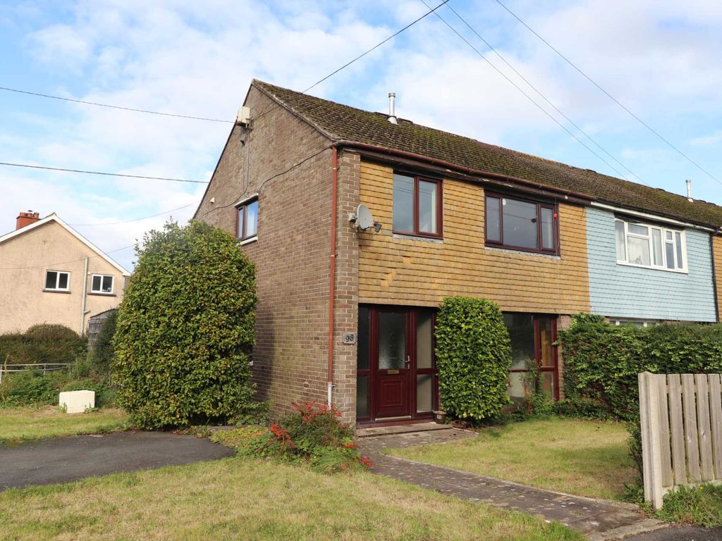 4 bed end terrace house for sale in Maes Y Deri, Talybont SY24, £