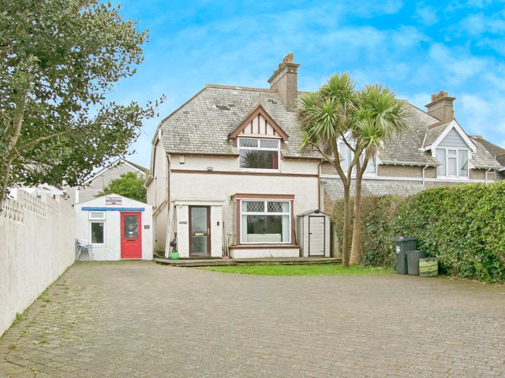 3 bed semidetached house for sale in Mellanvrane Lane, Newquay