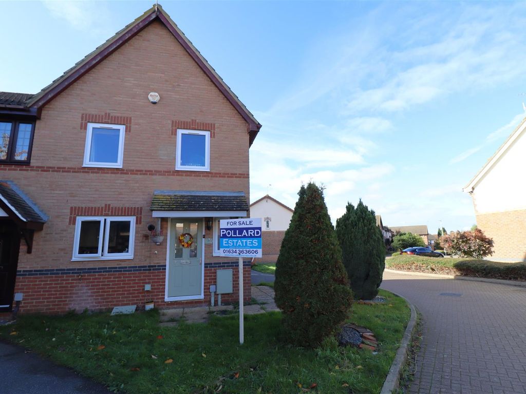 3 bed end terrace house for sale in Burrstock Way, Rainham, Gillingham