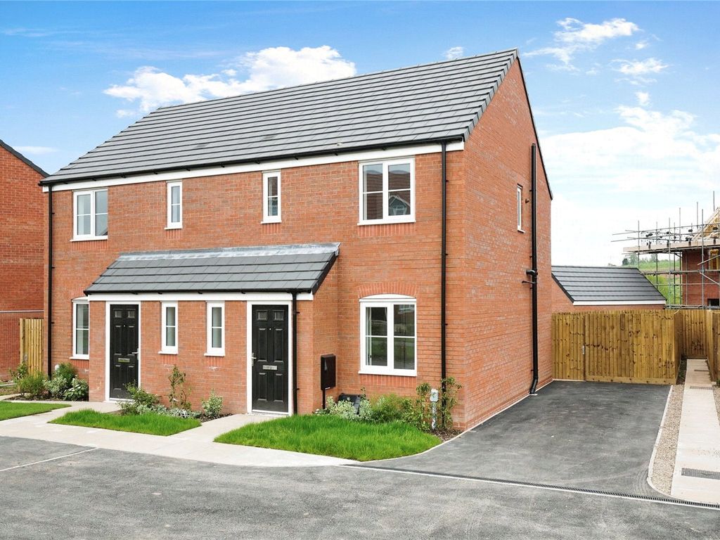 New home, 3 bed terraced house for sale in Upper Outwoods Farm, Beamhill Road, BurtonOnTrent