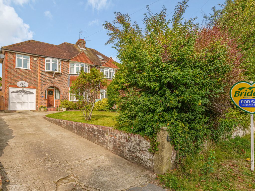 4 bed semidetached house for sale in Weybourne Road, Farnham, Surrey