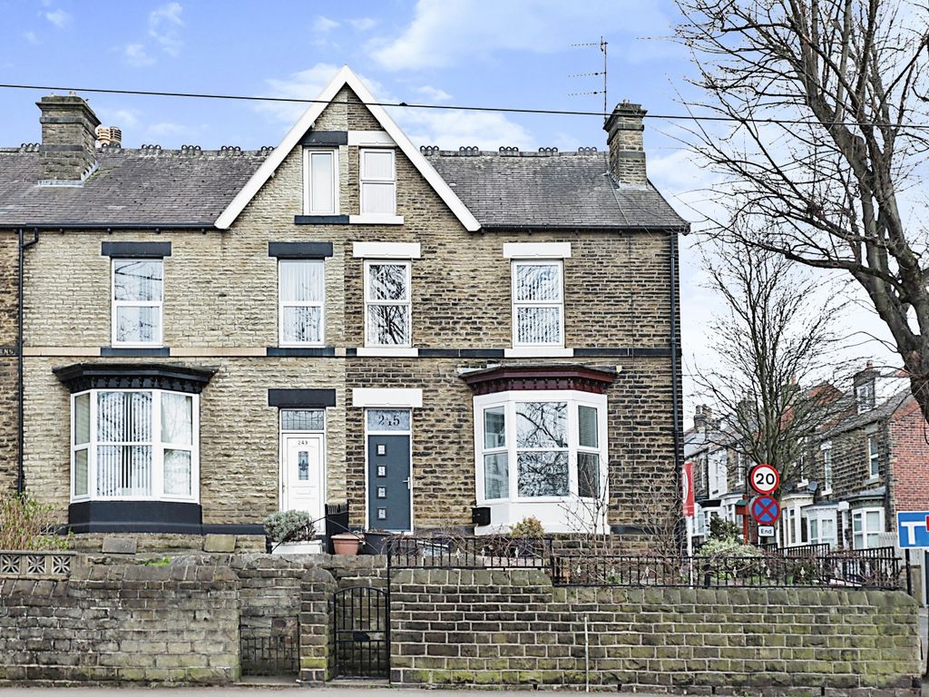 4 bed end terrace house for sale in Middlewood Road, Sheffield, South Yorkshire S6, £345,000