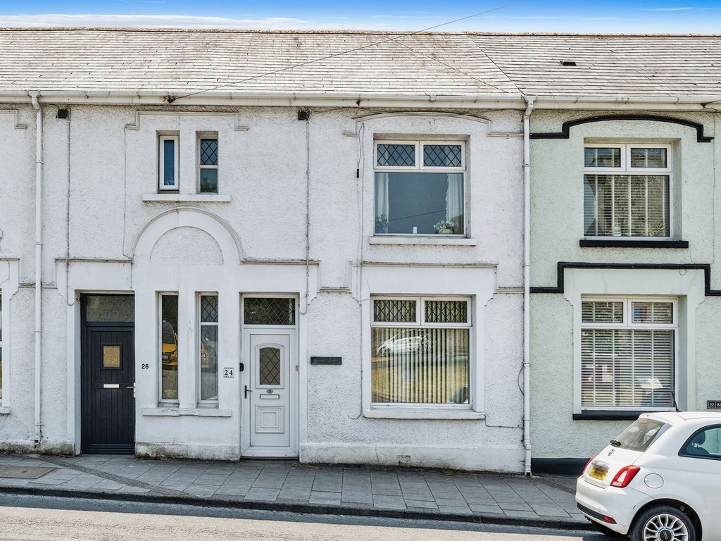 3 bed terraced house for sale in High Street, Laleston, Bridgend CF32