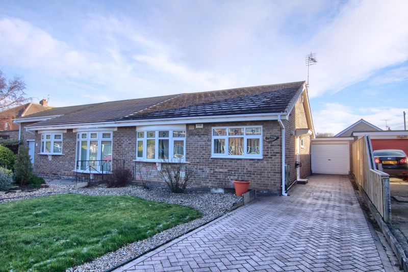 2 bed semidetached bungalow for sale in Brighton Close, Thornaby